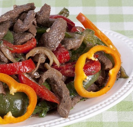 Peppers & Steak